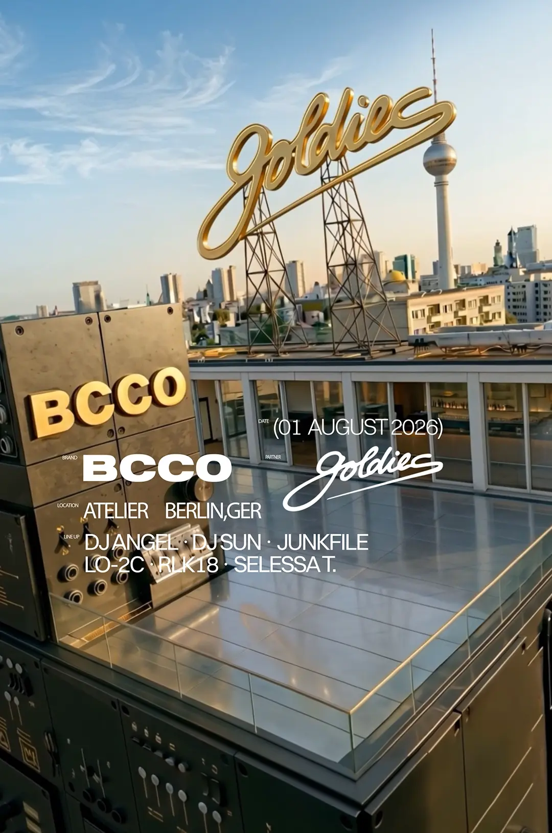 BCCO x Goldies Penthouse & Burgers