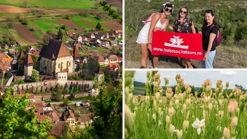 O zi la Festivalul Tuberozelor și Cetatea Biertan