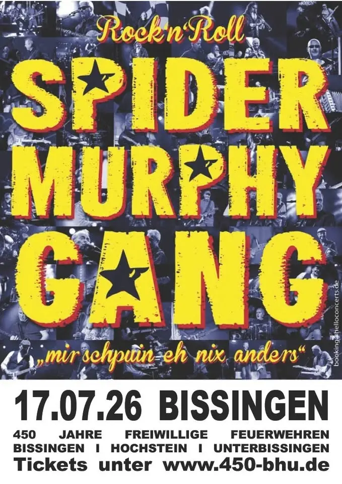 Spider Murphy Gang live in Bissingen