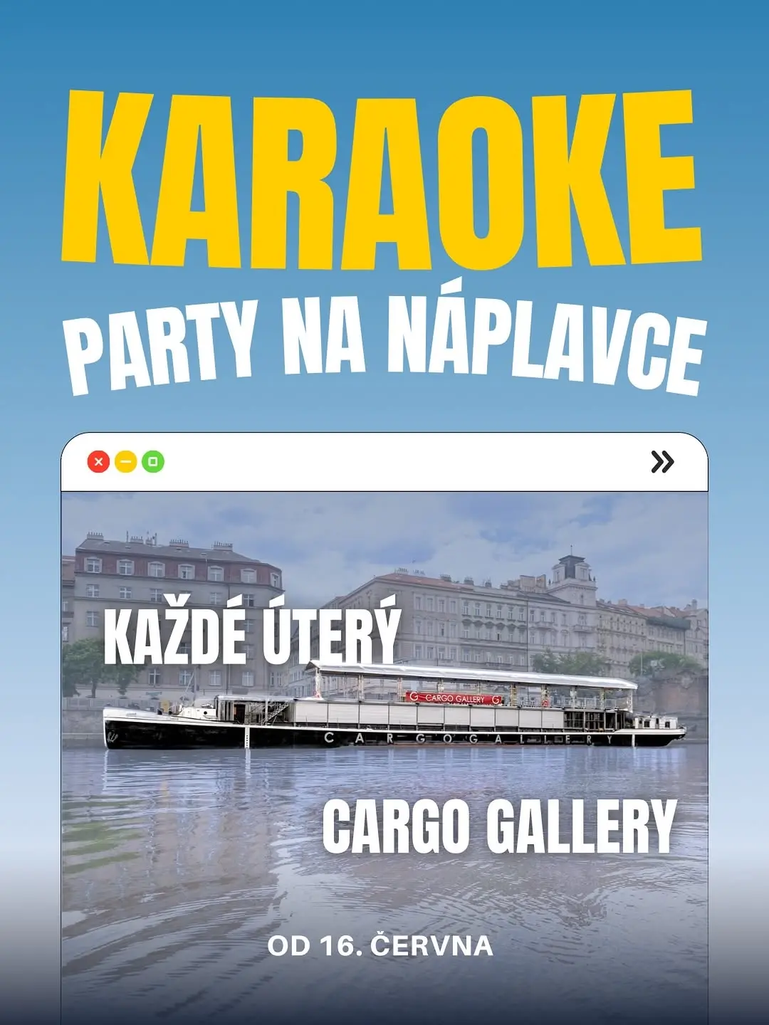 Karaoke Party na Náplavce