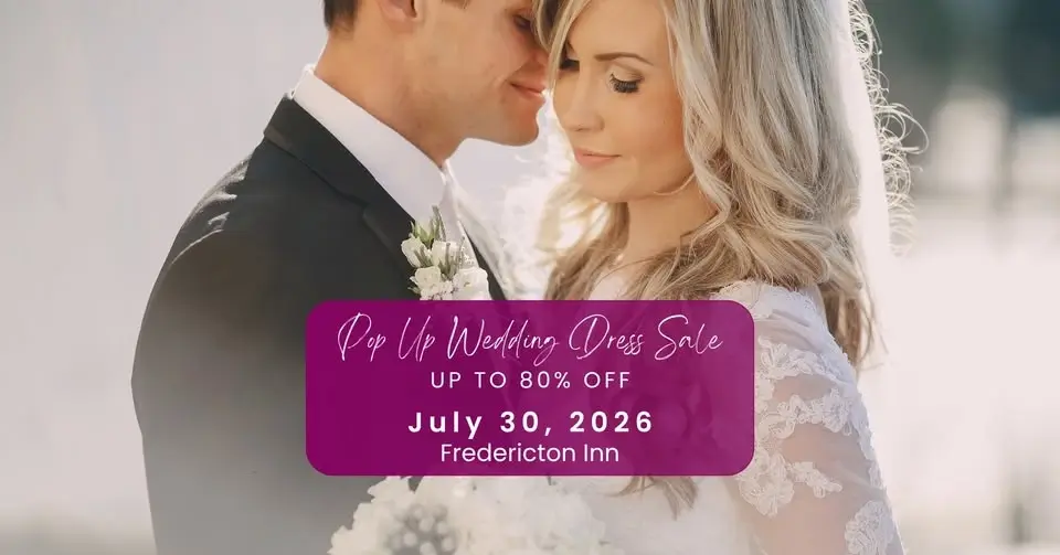 Fredericton Pop Up Wedding Dress Sale