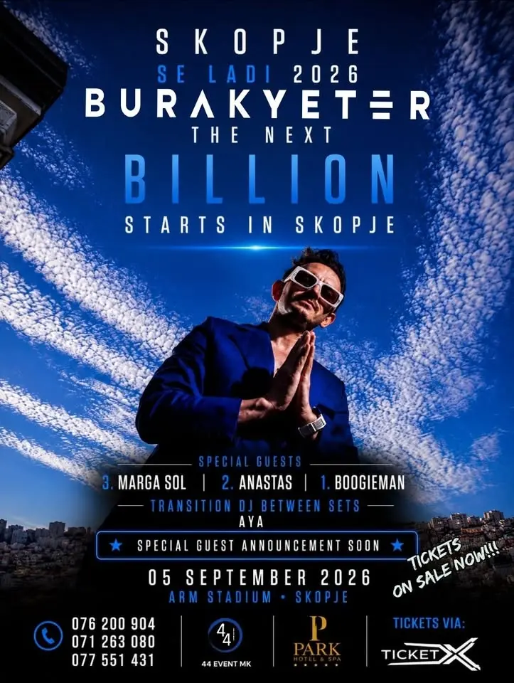 SKOPJE SE LADI 2026 – DJ BURAK YETER
