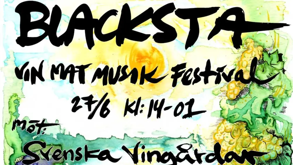 Blacksta Festival Vin Mat Musik " AUGUSTINE"