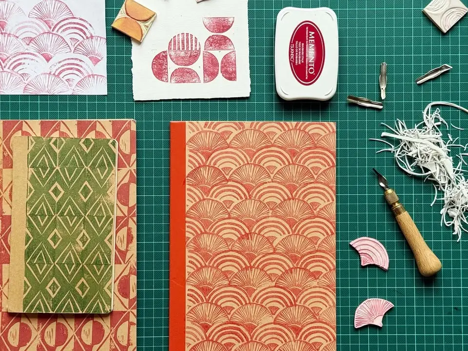 Stamp carving: Patterns edition