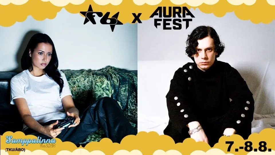 AURA FEST Viralliset jatkot 7.-8.8. @samppalinna
