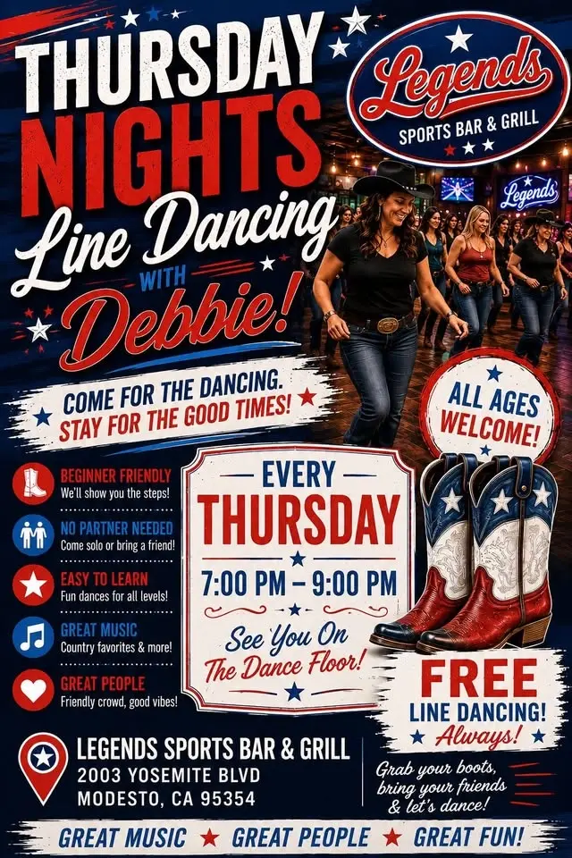Free - Line Dancing with Debbie
