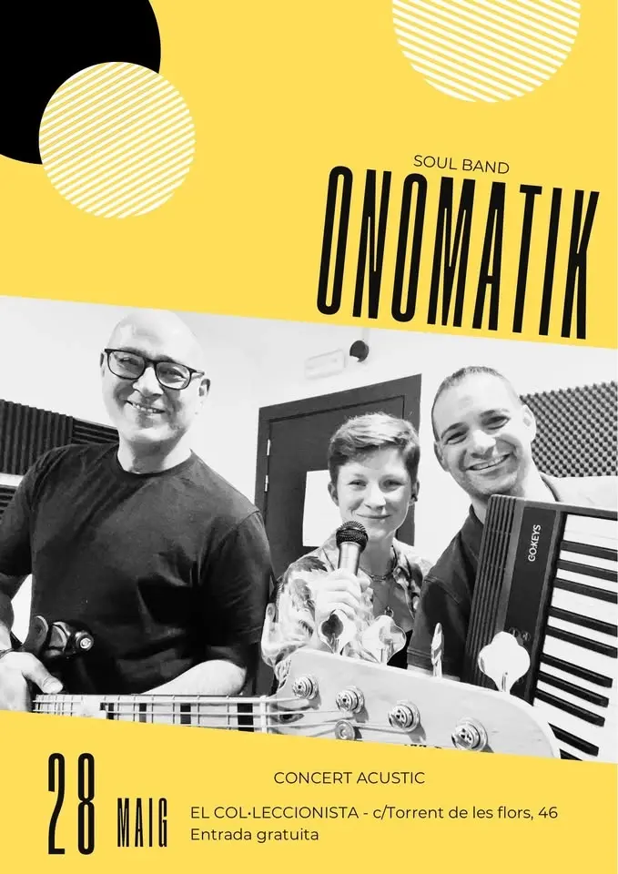 CONCERT ONOMATIK: A Night of Soul, Jazz, and Pop