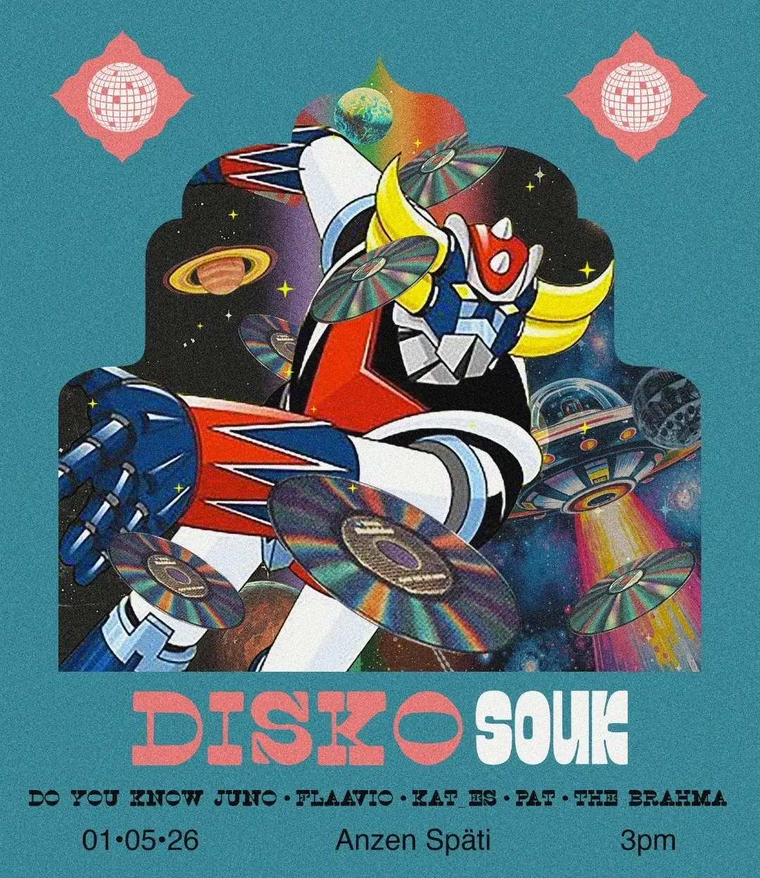 CANCELLED : Disko Souk Special Mayday @ Anzen Späti