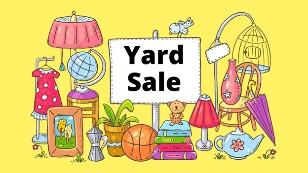 YARD SALE CHURCH MARKET