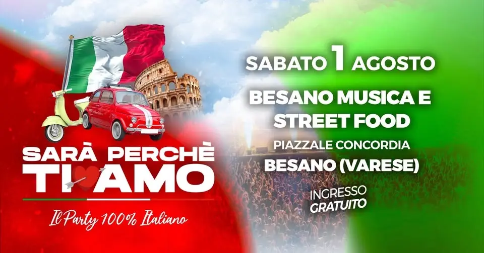 SARA' PERCHE' TI AMO @ BESANO (VARESE)