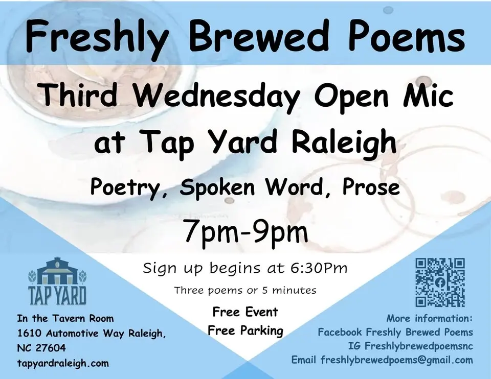 Third Wednesday Evening Open Mic with Freshly Brewed Poems
