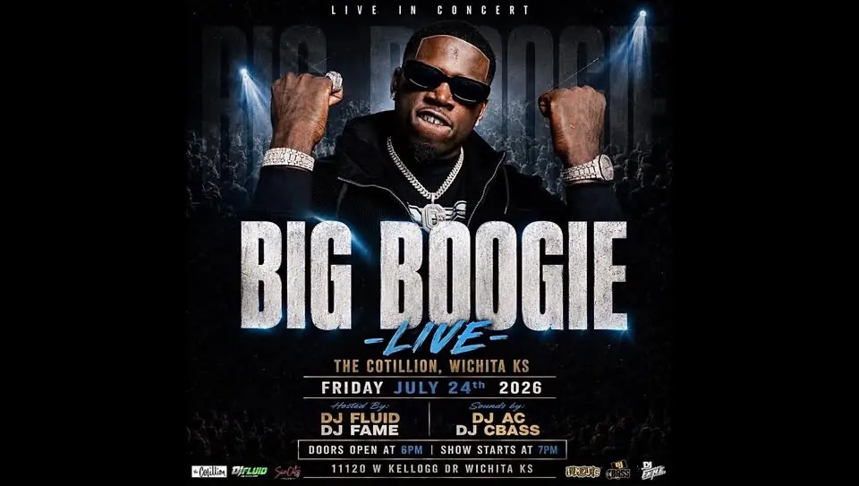 Big Boogie · July 24 · The Cotillion · Wichita, KS