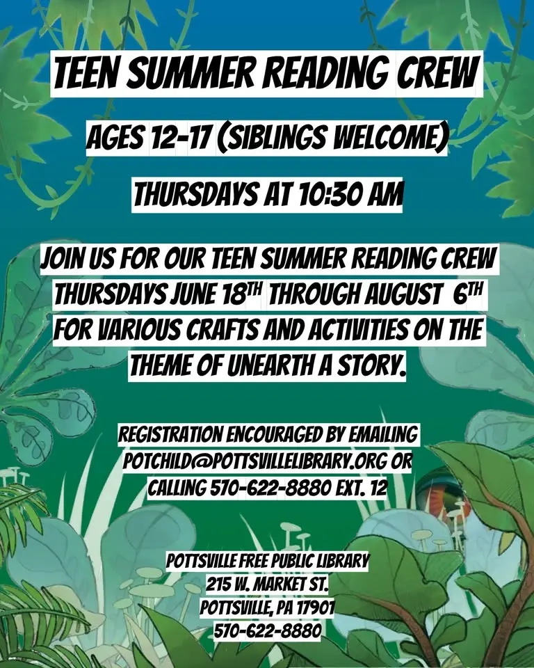Teen Summer Reading Crew