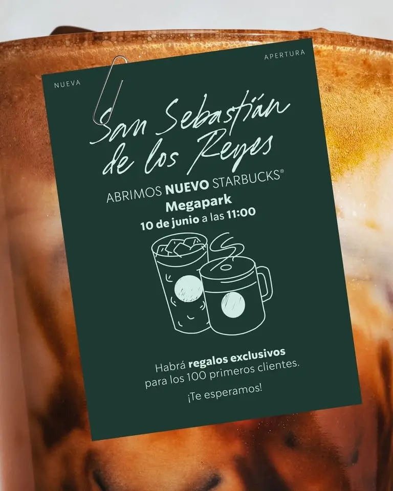 ¡Abrimos nuevo Starbucks en San Sebastián de los Reyes!