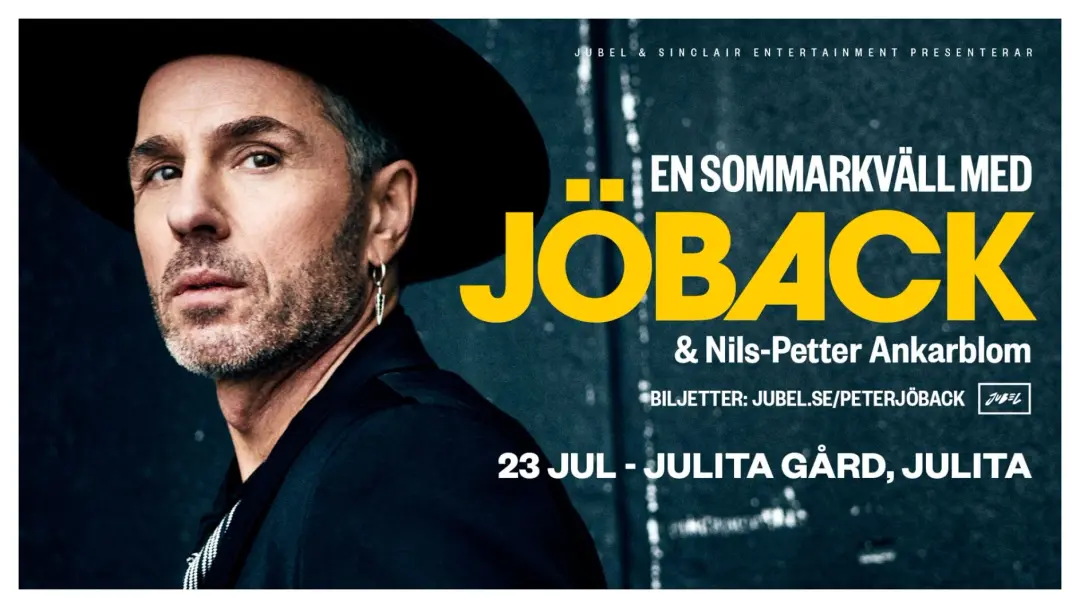 En sommarkväll med Jöback | Julita Gård