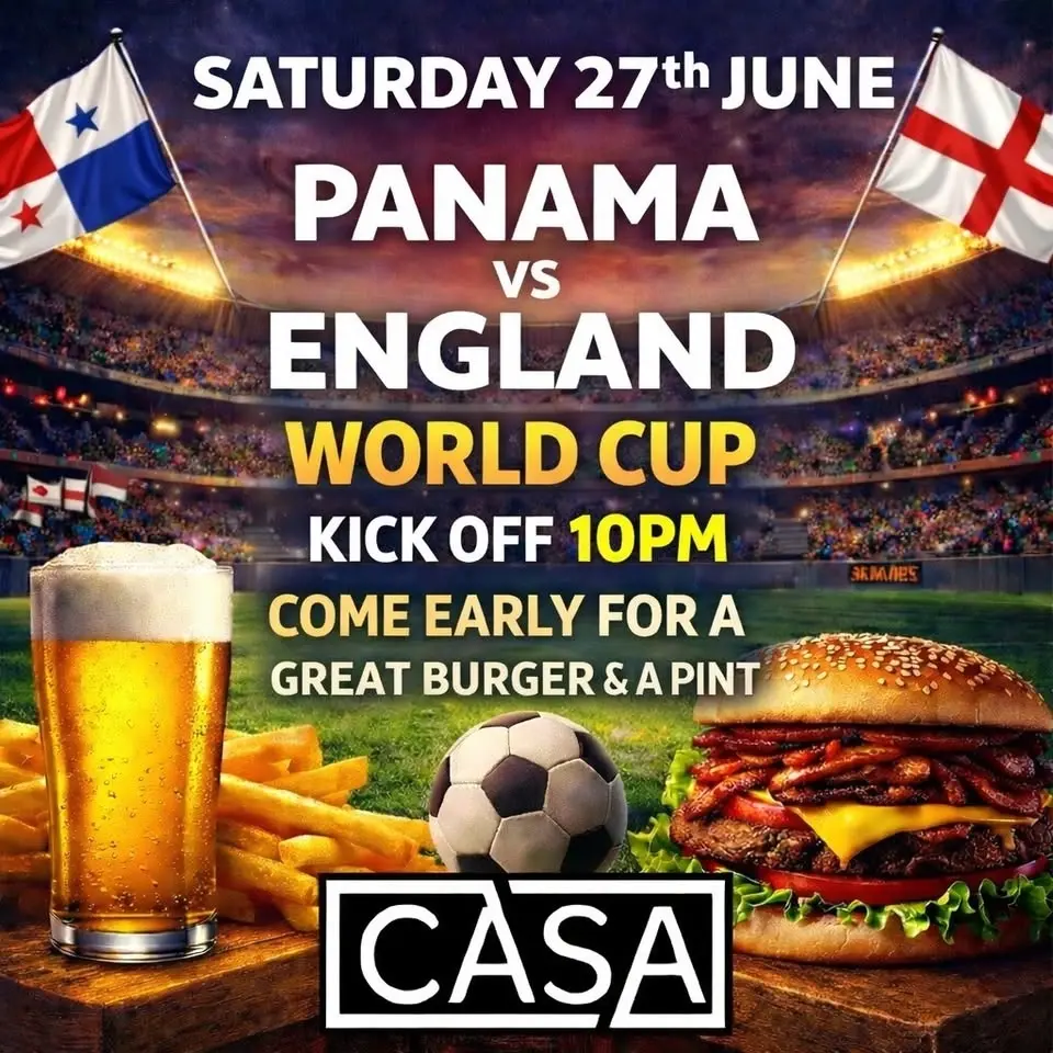 WORLD CUP 2026 @ Casa Panama Vs England