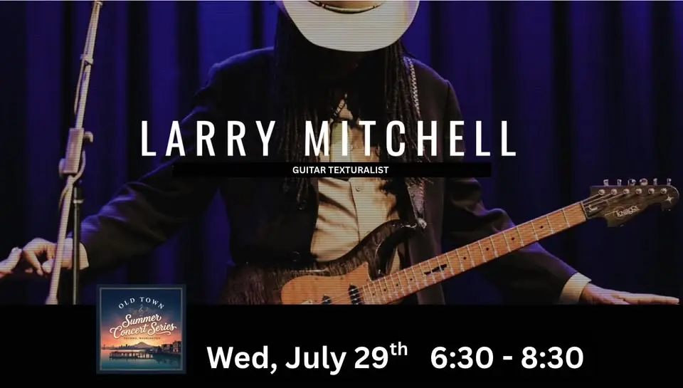 Grammy Award-Winning Artist, Larry Mitchell LIVE at the Old Town Summer Concert Series