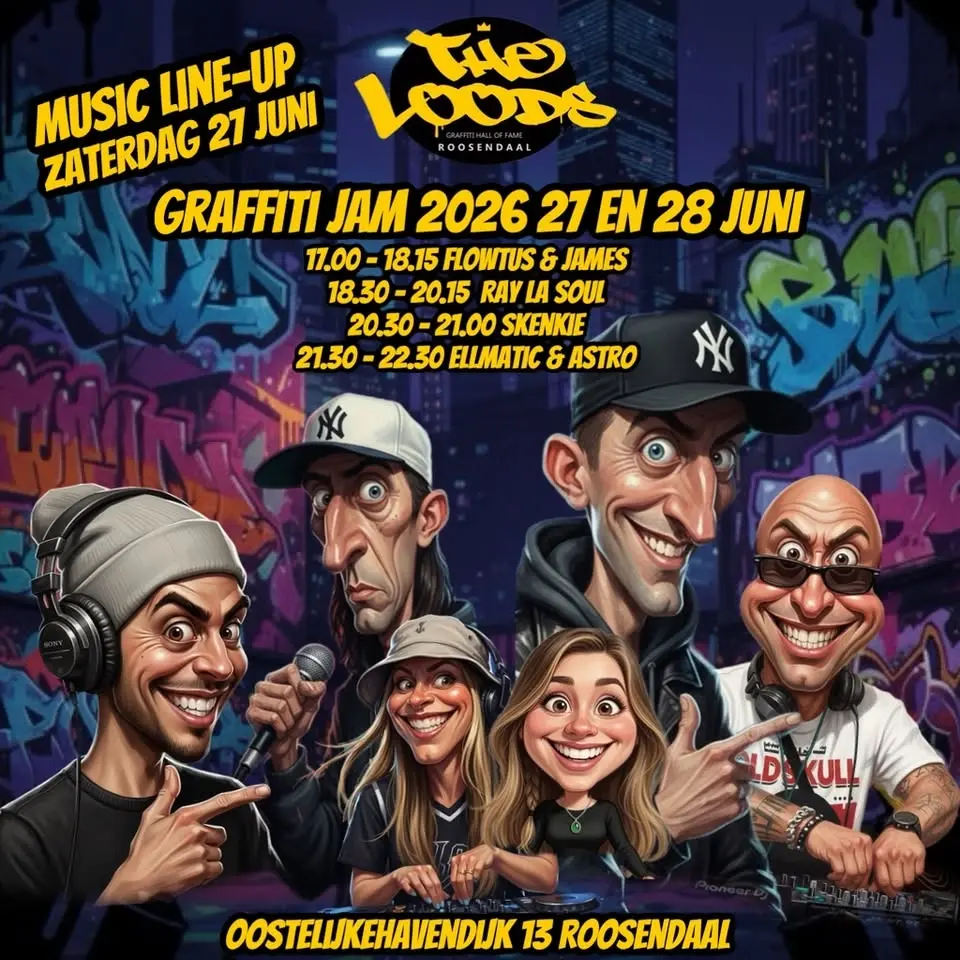Graffiti jam 2026 final location edition 