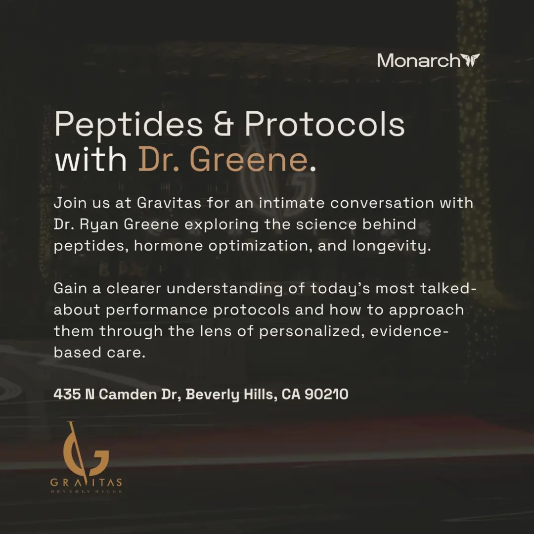 Peptides & Protocols: A Fireside Chat with Dr. Greene