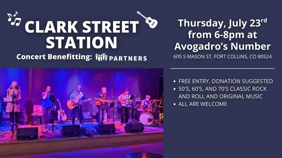 Clark Street Station Concert Benefitting Partners