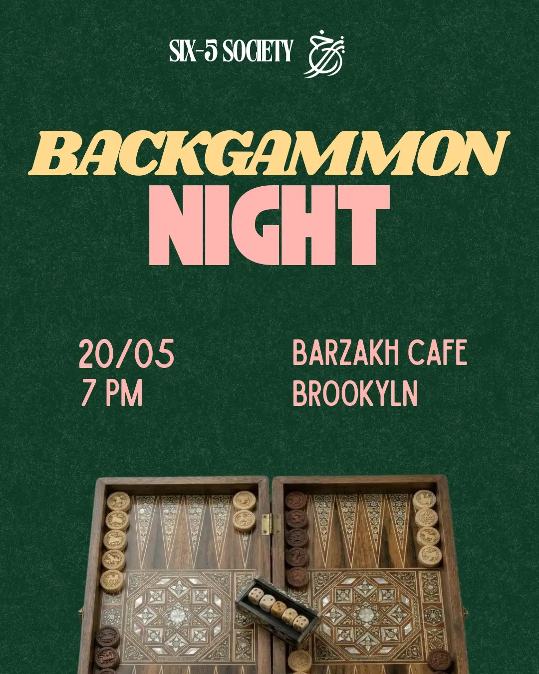 Backgammon Night at Barzakh