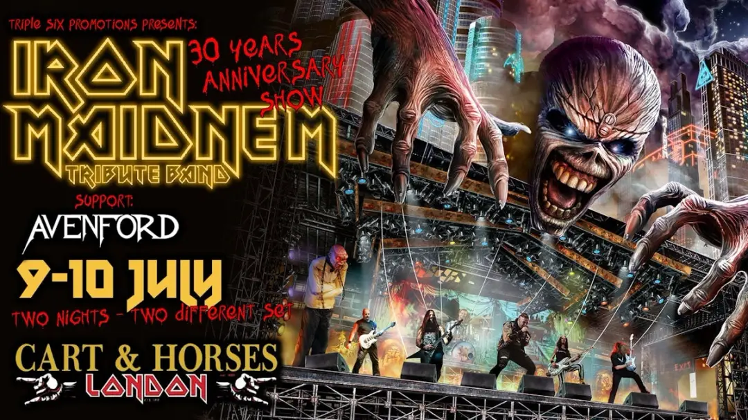 IRON MAIDNEM - A Hungarian Iron Maiden Tribute 