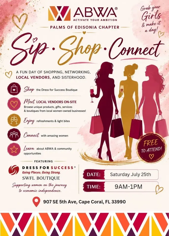 Sip & Shop at Dress for Success Boutique 