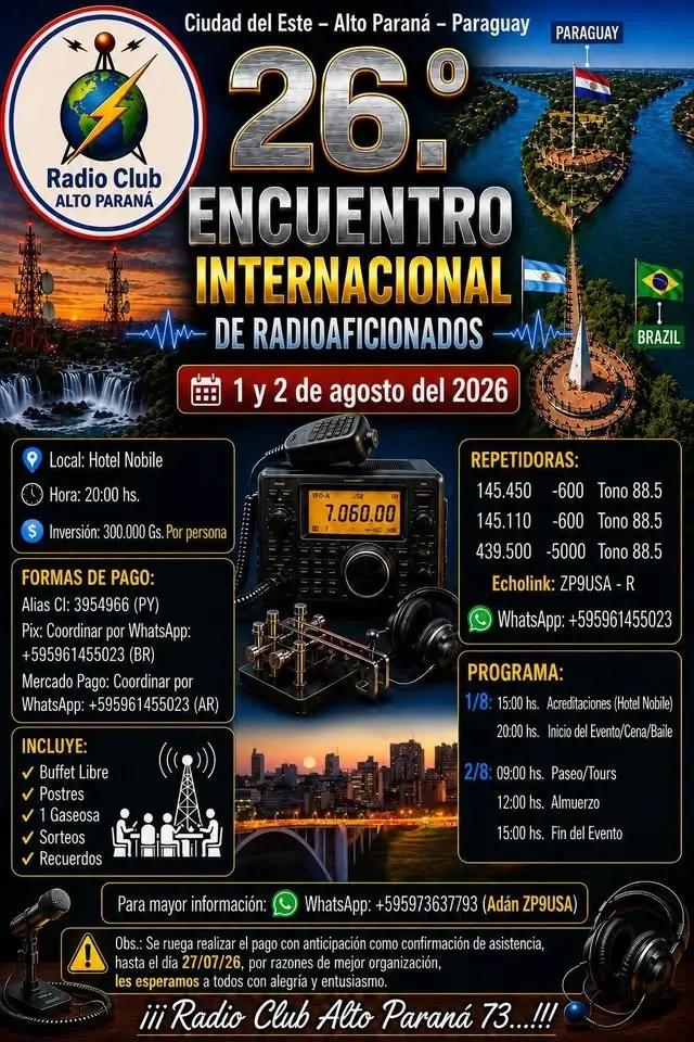 26.° Encuentro Internacional de Radioaficionados 