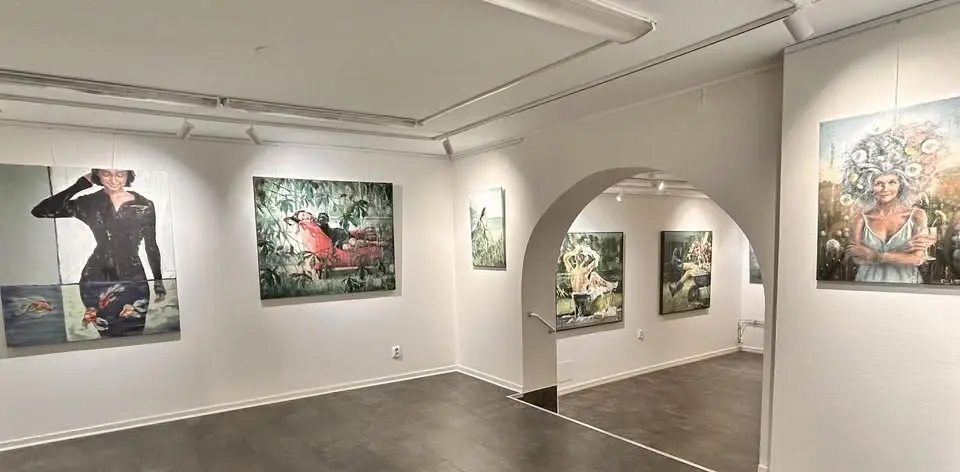 Vernissage SK Syd Samlingsutställning