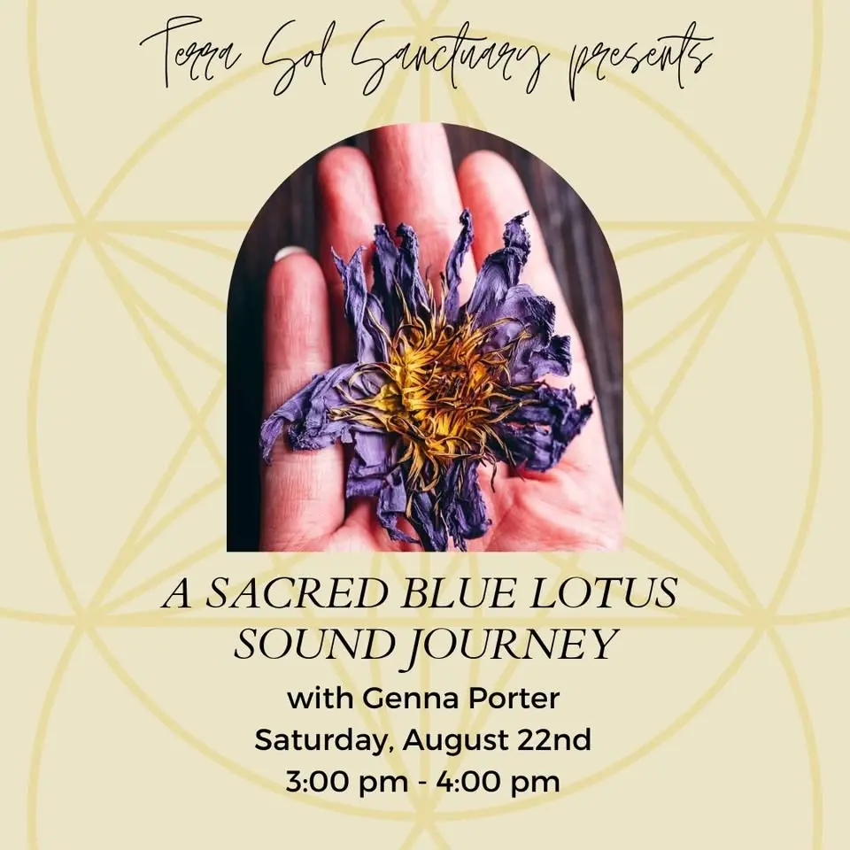 A Sacred Blue Lotus Sound Journey