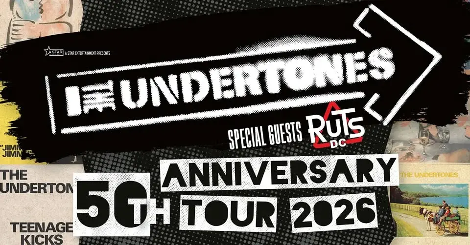 The Undertones 50th Anniversary Tour with special guest Ruts DC | Stockholm 