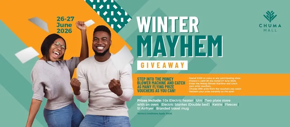 💨❄️ Winter Mayhem is blowing into Chuma Mall!