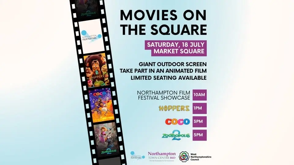 Movies on the Square - Northampton BID Outdoor Cinema