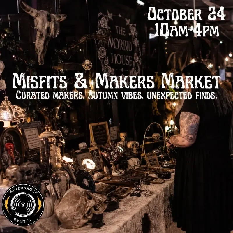 Misfits & Makers Market - Curated Gifts, Vintage Upcycles & Oddities