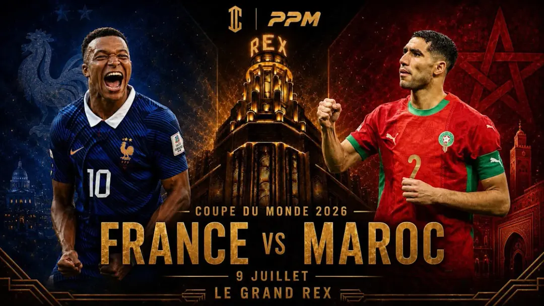 France Vs Maroc - Coupe Du Monde Au Grand Rex