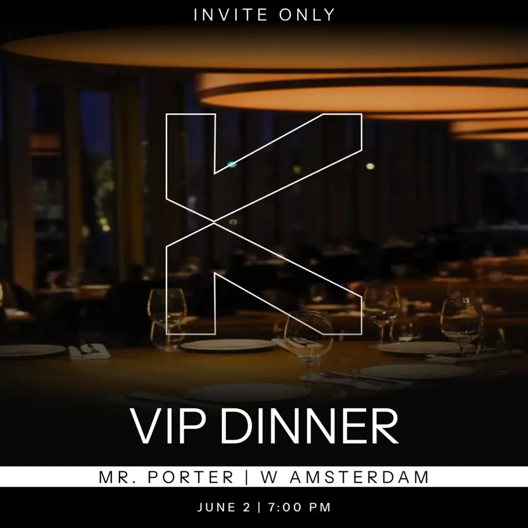 KAST VIP Dinner - Amsterdam Edition