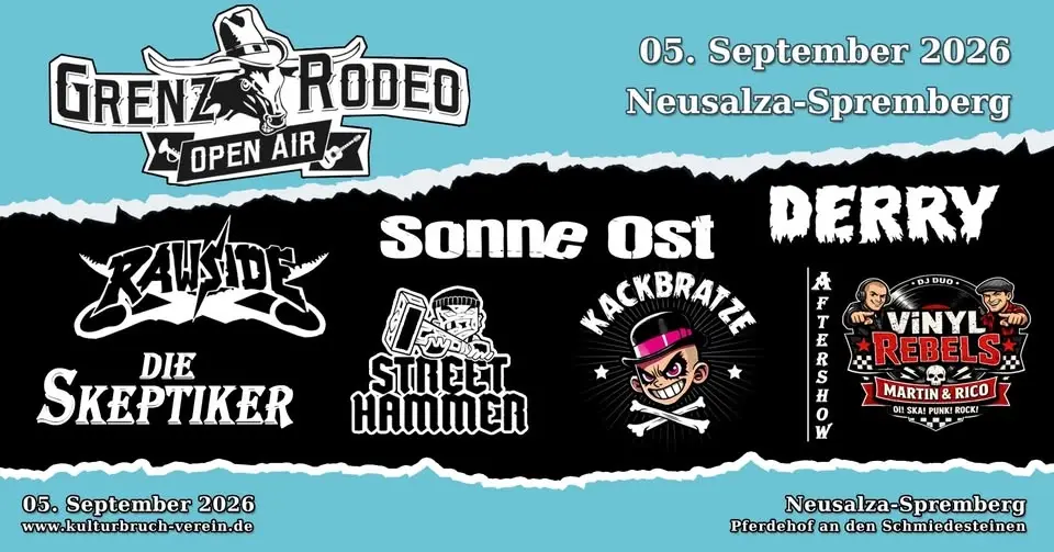 Grenz Rodeo Open Air 2026 | Neusalza-Spremberg