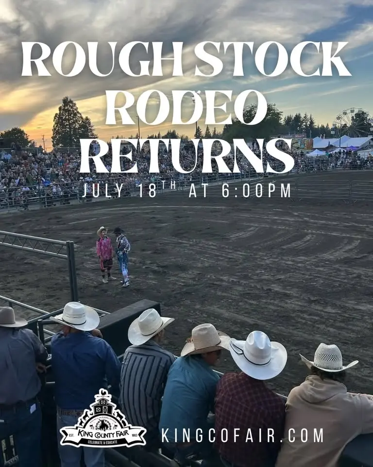 2026 Rough Stock Rodeo at the King County Fair