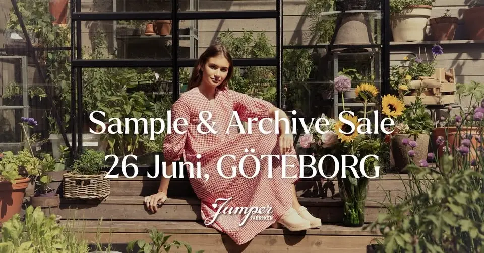 Jumperfabrikens Sample & Archive Sale ✨