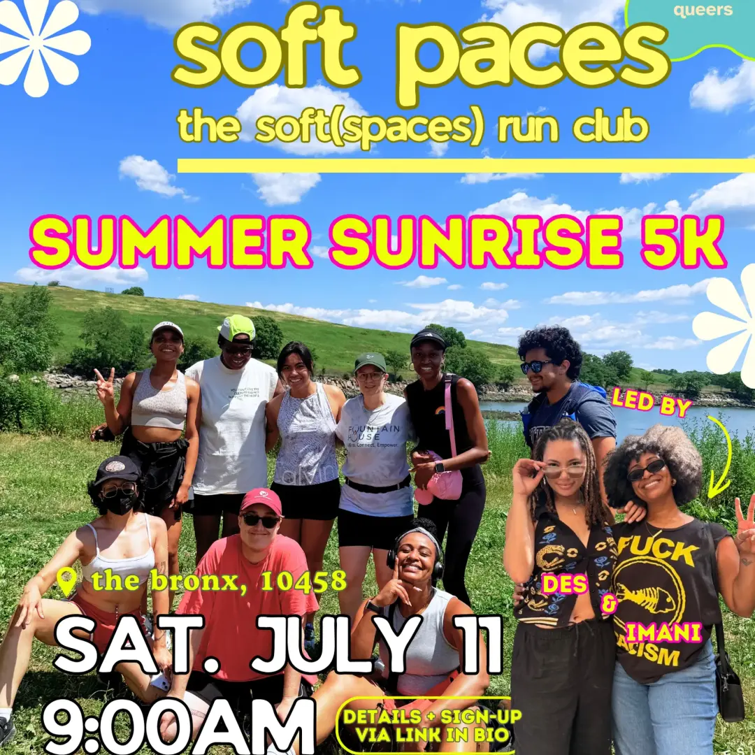 SOFT PACES – soft(spaces) run club: Summer Sunrise 5K ☀️