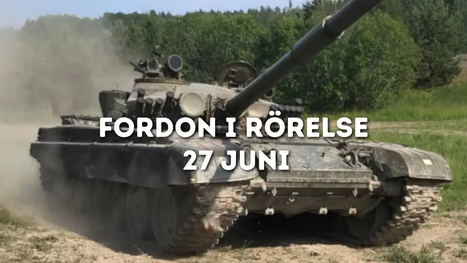 Fordon i rörelse - 27 juni