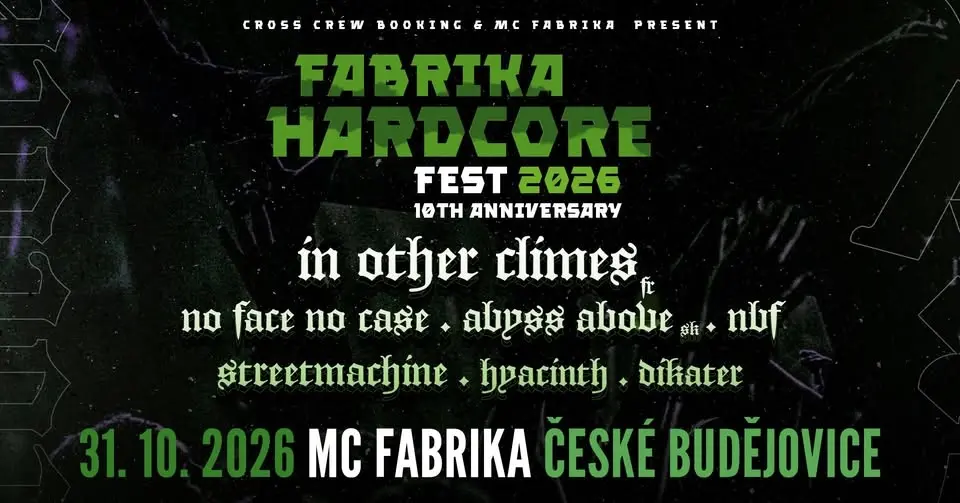FABRIKA HARDCORE FEST 2026 - 10th Anniversary