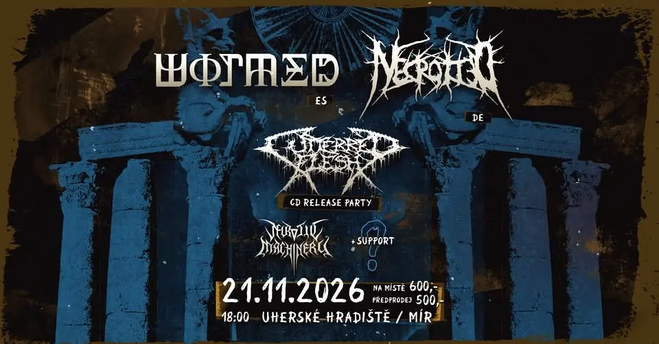 Wormed, Necrotted, Cutterred Flesh, Neurotic Machinery