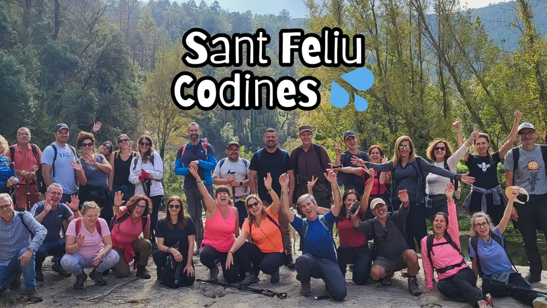 🔥4 plazas🙋🏼♀️45-65 años💦Sant Feliu de Codines-Gorg secreto💦Intermedio💪🏽