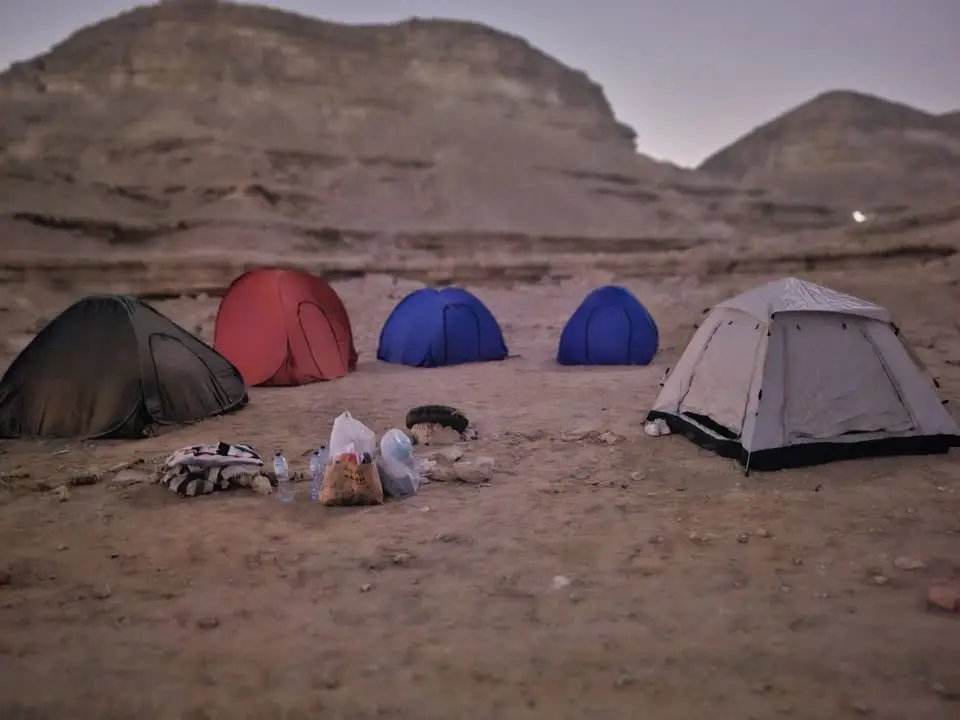 Night Camp - Wadi Degla
