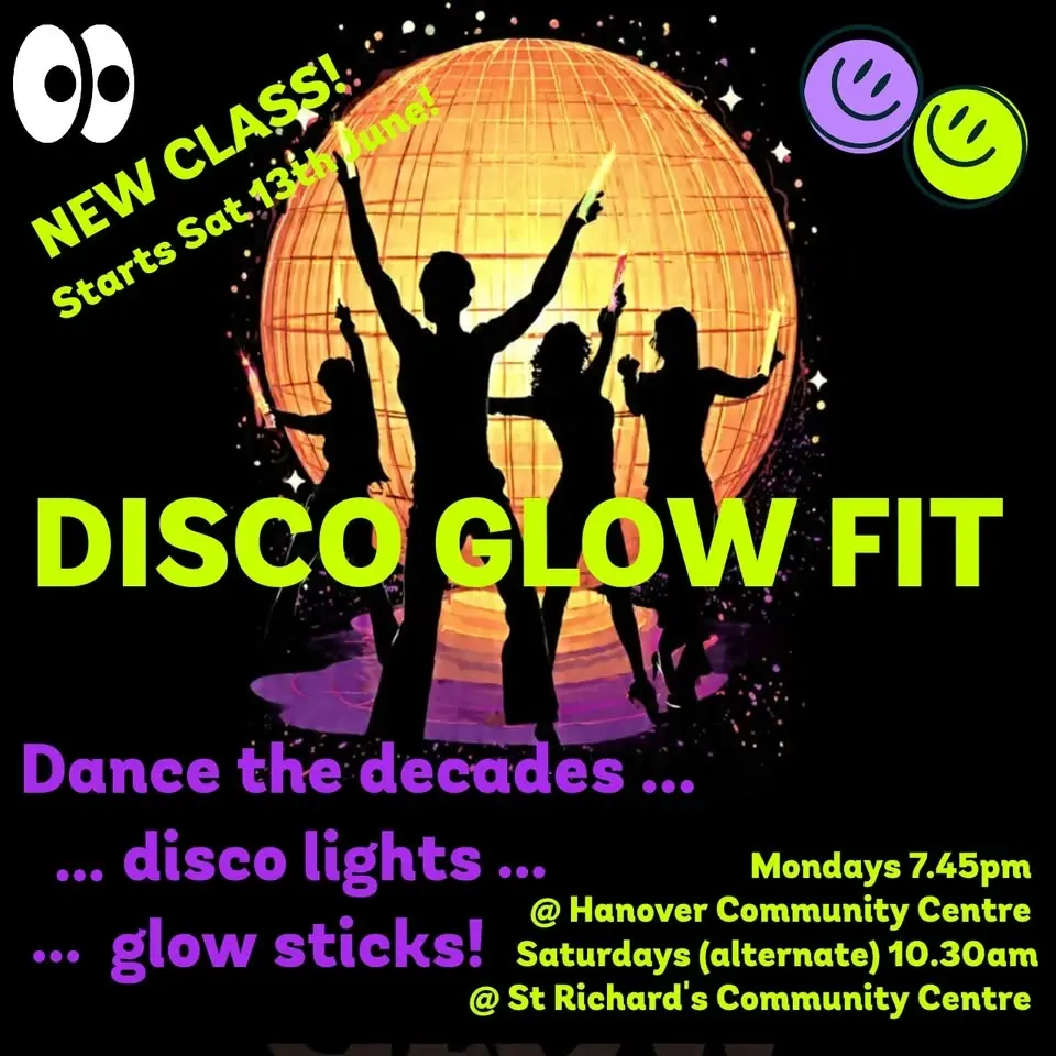 Saturday Shake Up - Disco Glow Fit - Alternates with Zumba Sentao - Hove