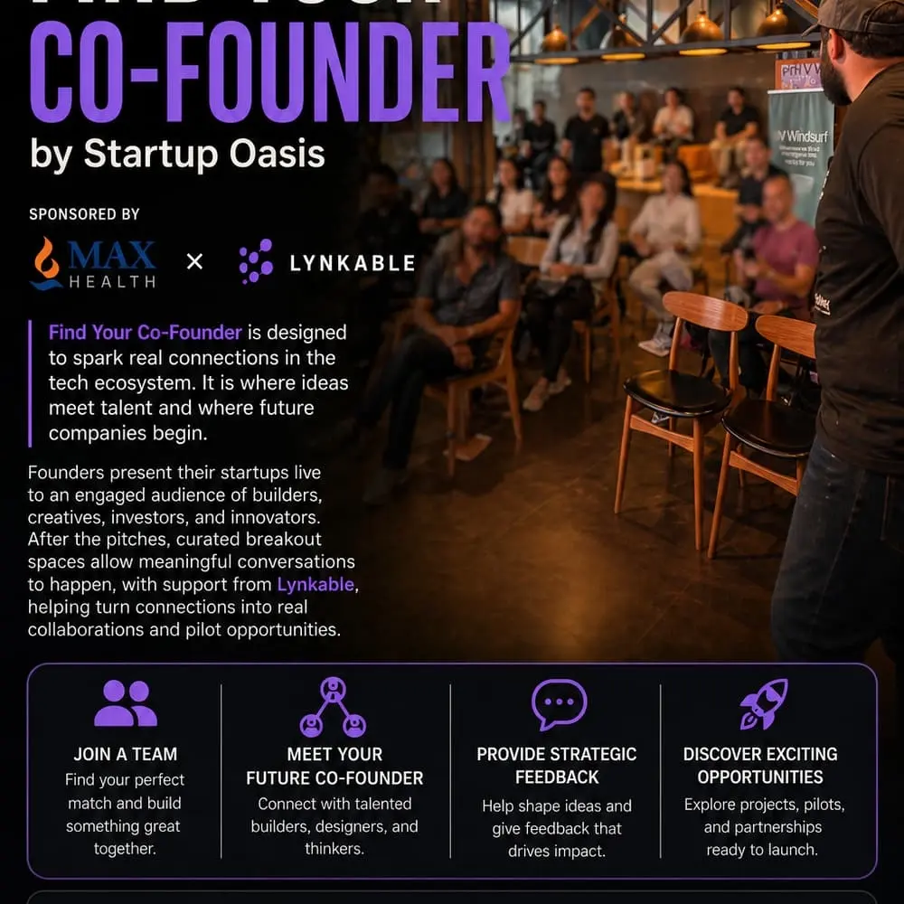 Find your Co-Founder! - Open Registration