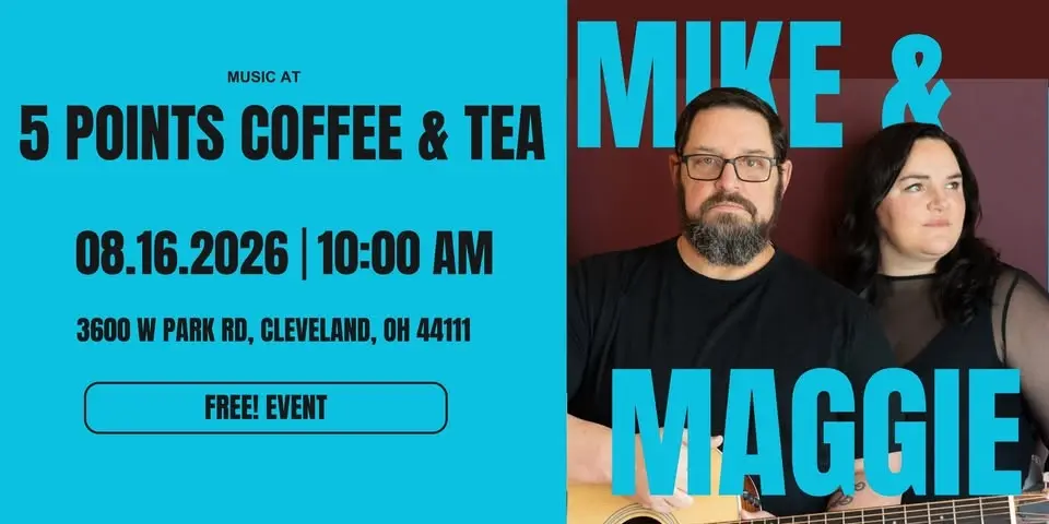 Mike & Maggie at 5 points Coffee and Tea