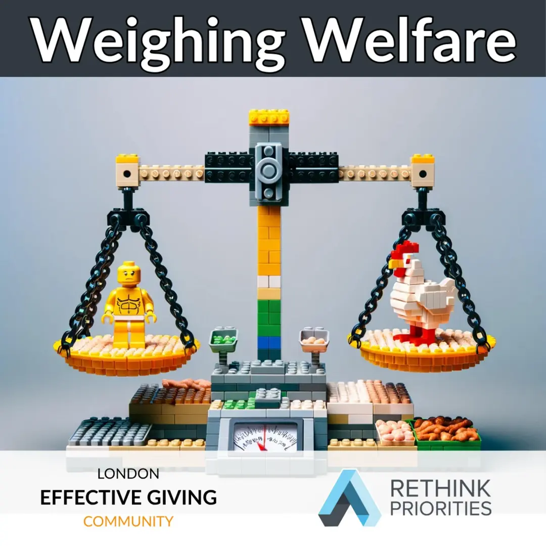 Weighing Welfare with Rethink Priorities & The London Effective Giving Community