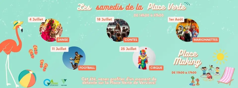 Les samedis de la place Verte - Contes